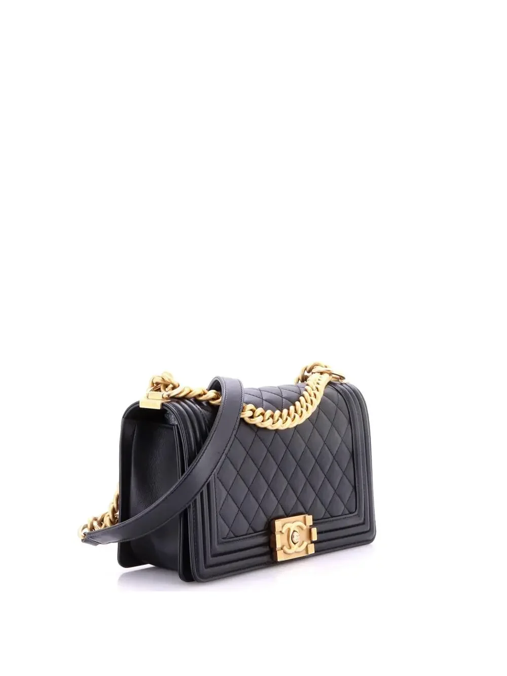 Chanel Boy Flap Bag Quilted Lambskin #343080C43B